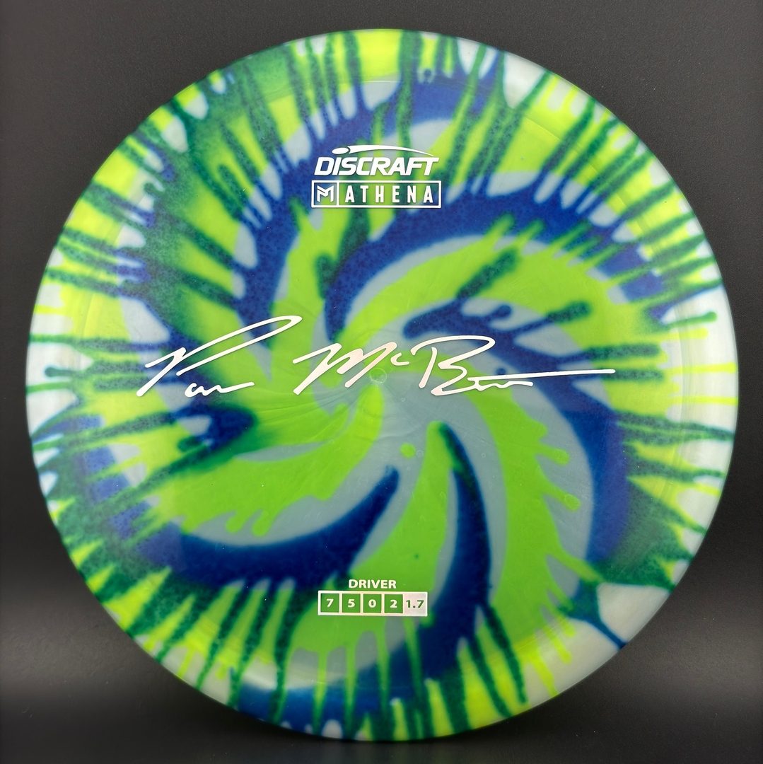 Fly Dye Z Athena - Paul McBeth Discraft