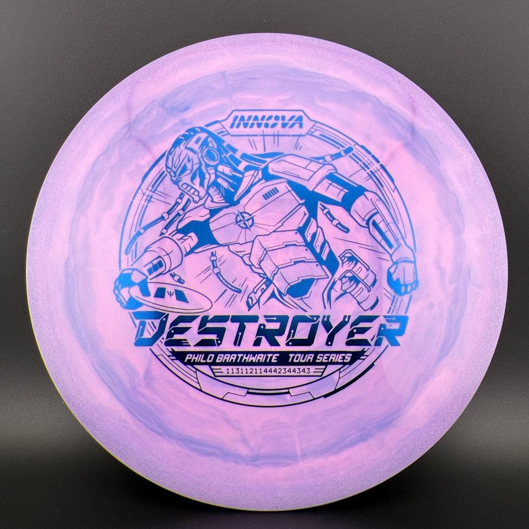 Swirly Star Destroyer - Philo Brathwaite 2025 Tour Series Innova