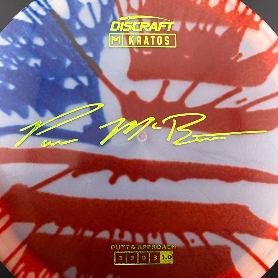 Fly Dye Z Kratos - Paul McBeth Discraft