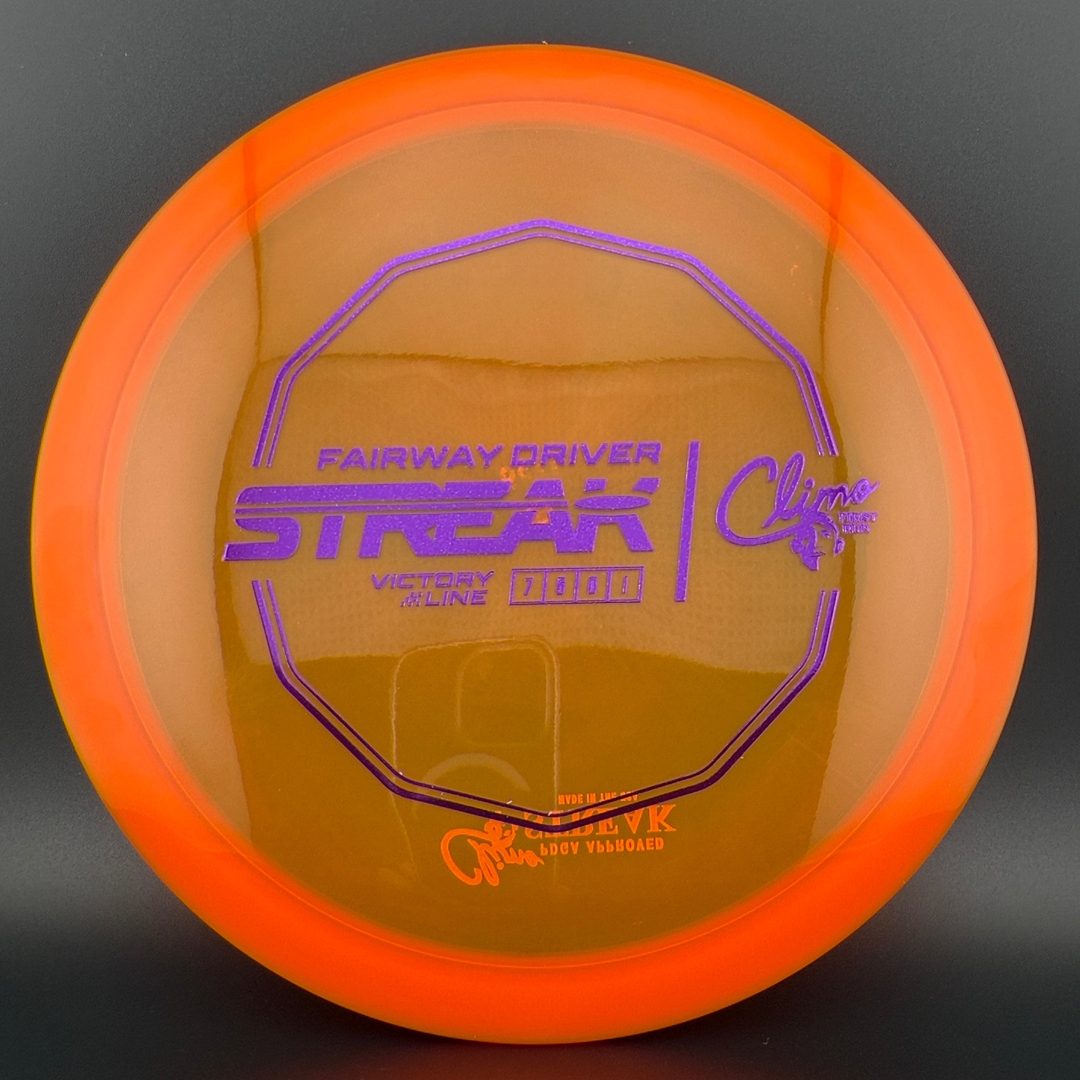 Victory Line Streak - First Run Climo Disc Golf