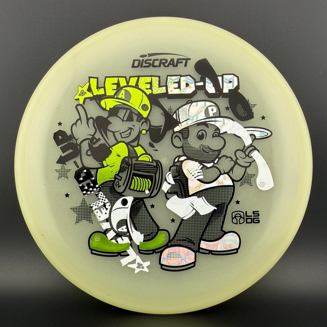 Mega Glo Luna - Leveled-Up Misprints - McBeth & Barela Discraft