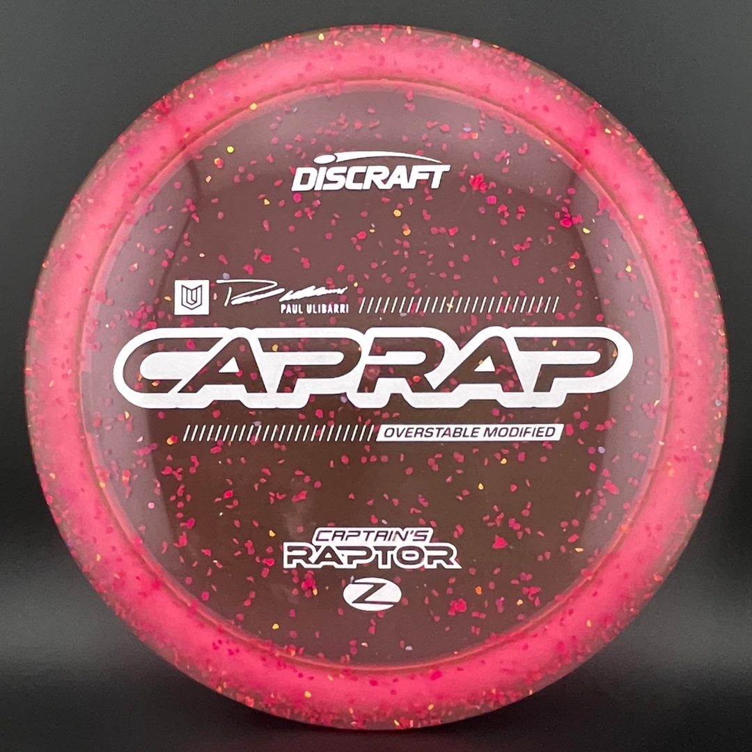 Confetti Z Captain's Raptor - Paul Ulibarri 2026 Discraft