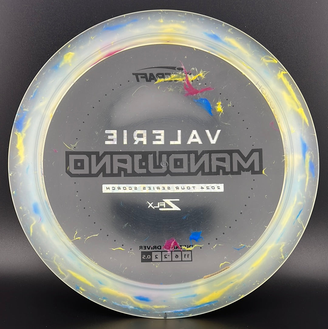 Jawbreaker Z FLX Scorch - 2024 Valerie Mandujano Tour Series Discraft