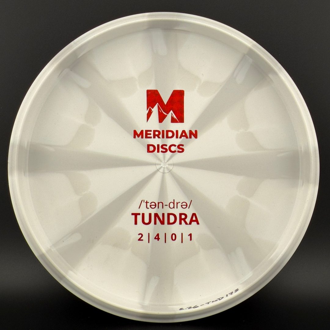 Marbled Graphite Tundra Meridian Discs