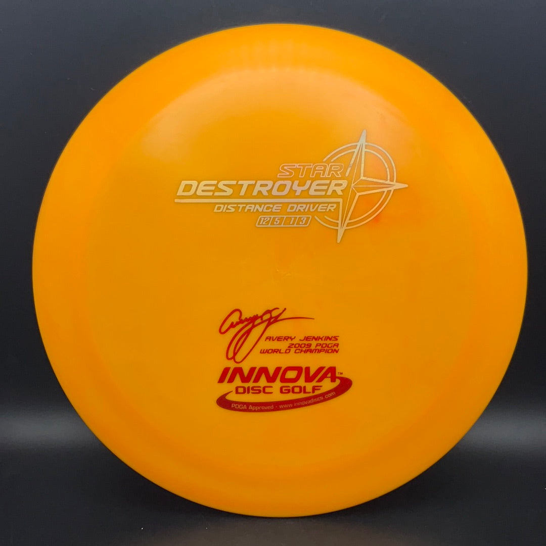 Star Destroyer - 2009 Avery Jenkins "3 Line Champion" - Rare! *DS Edition! Innova