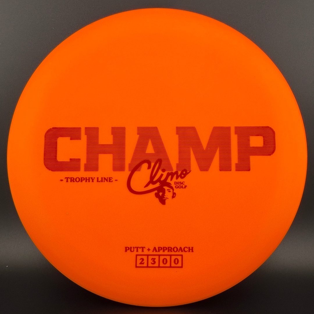 Trophy Line Champ Climo Disc Golf