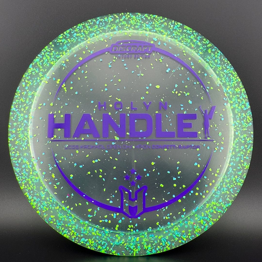 Confetti Z Raptor - Holyn Handley 2025 Krokhol Open Discraft