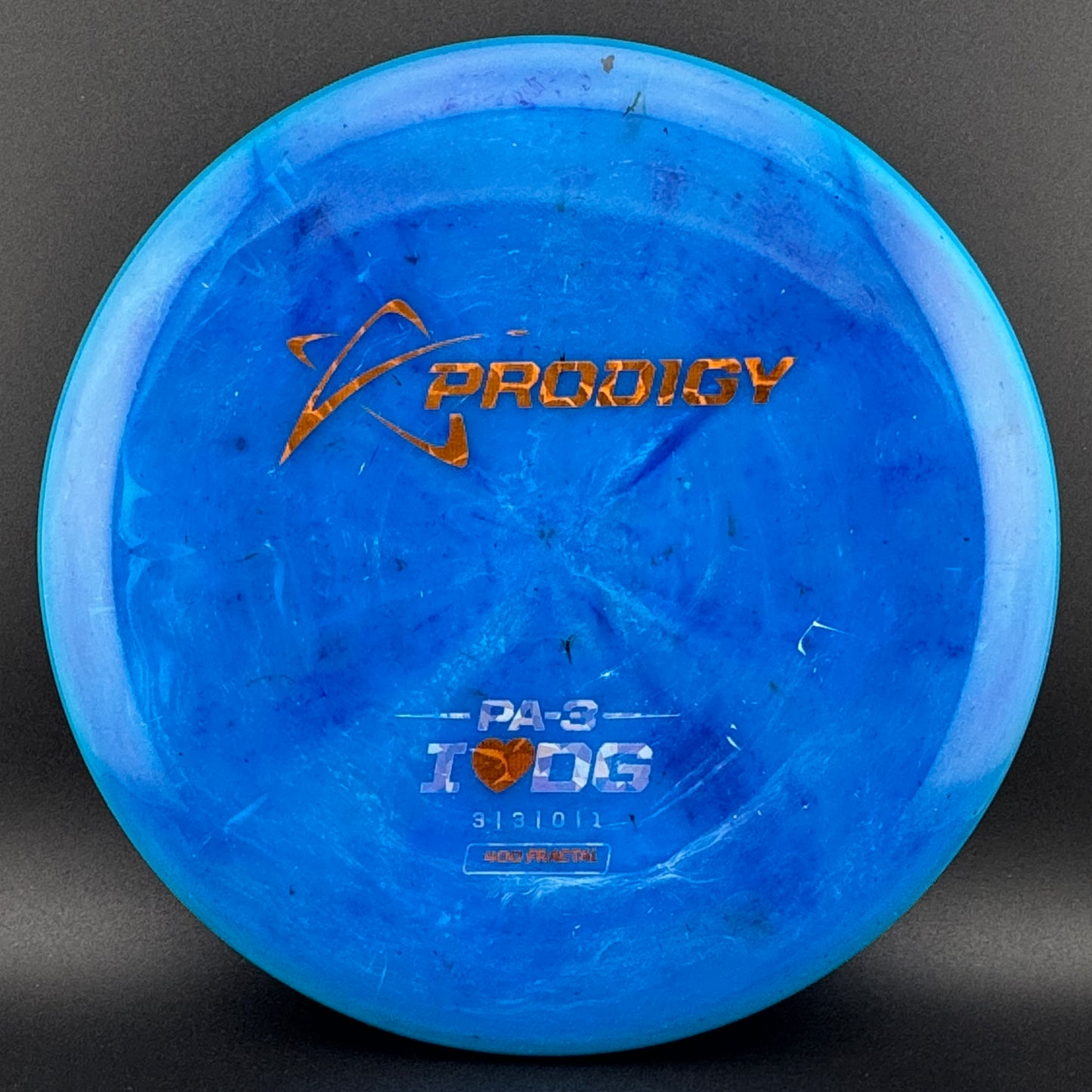 PA-3 (400 Fractal) - "I Love Disc Golf" Disc Golf Day 2026 Stamp
