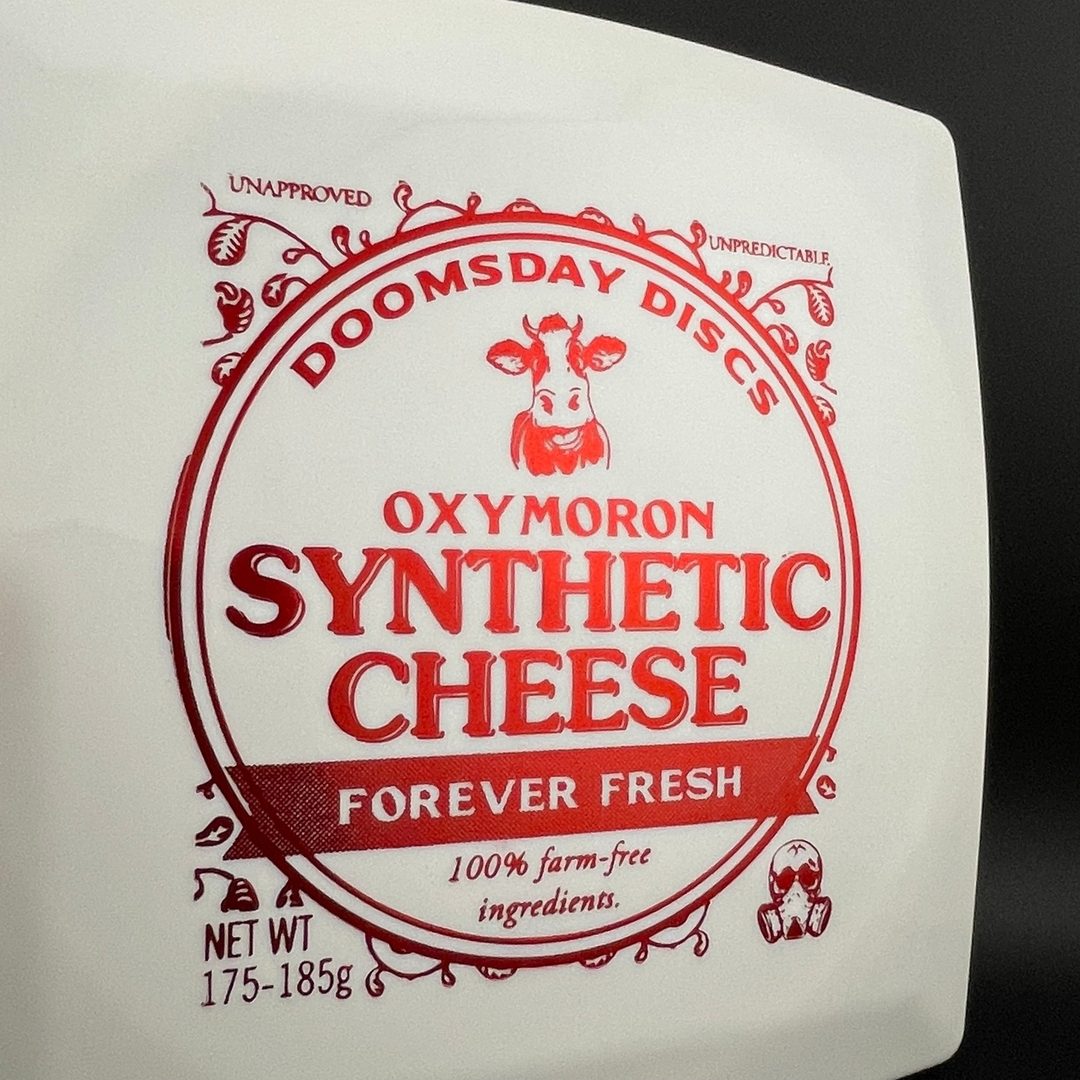Survival Oxymoron - Synthetic Cheese *Square Novelty Disc Doomsday Discs
