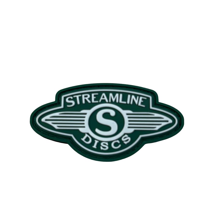 Streamline Wings PVC Patch Hook N Loop Backside Streamline