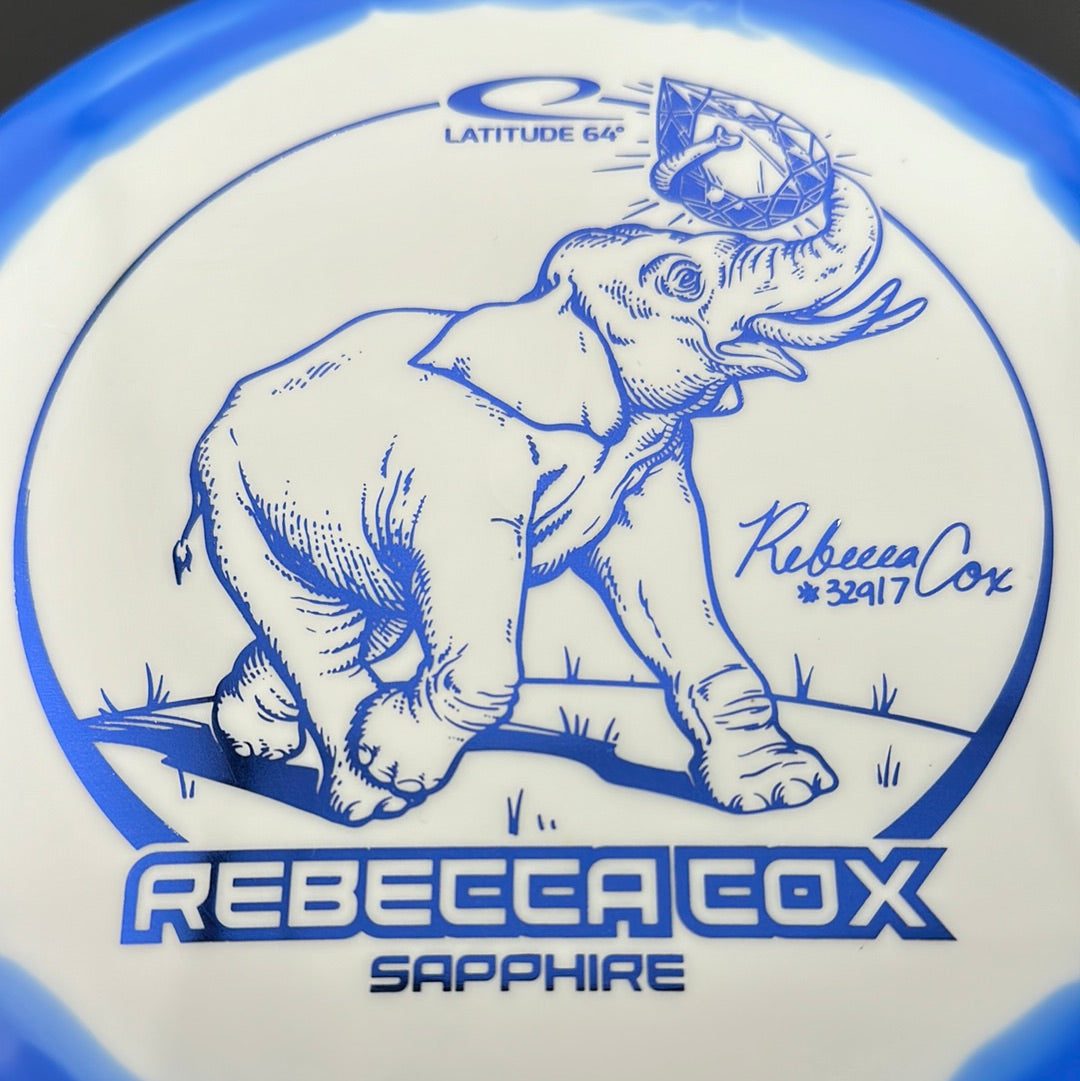Gold Orbit Sapphire - Rebecca Cox 2024 Tour Series Latitude 64