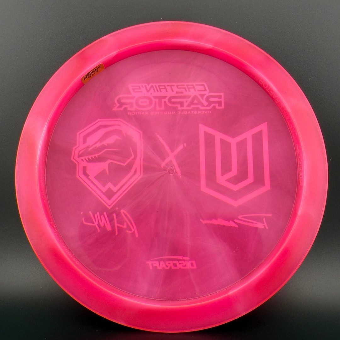 Z Swirl Captain's Raptor - Ulibarri x Wysocki Collab Edition Discraft