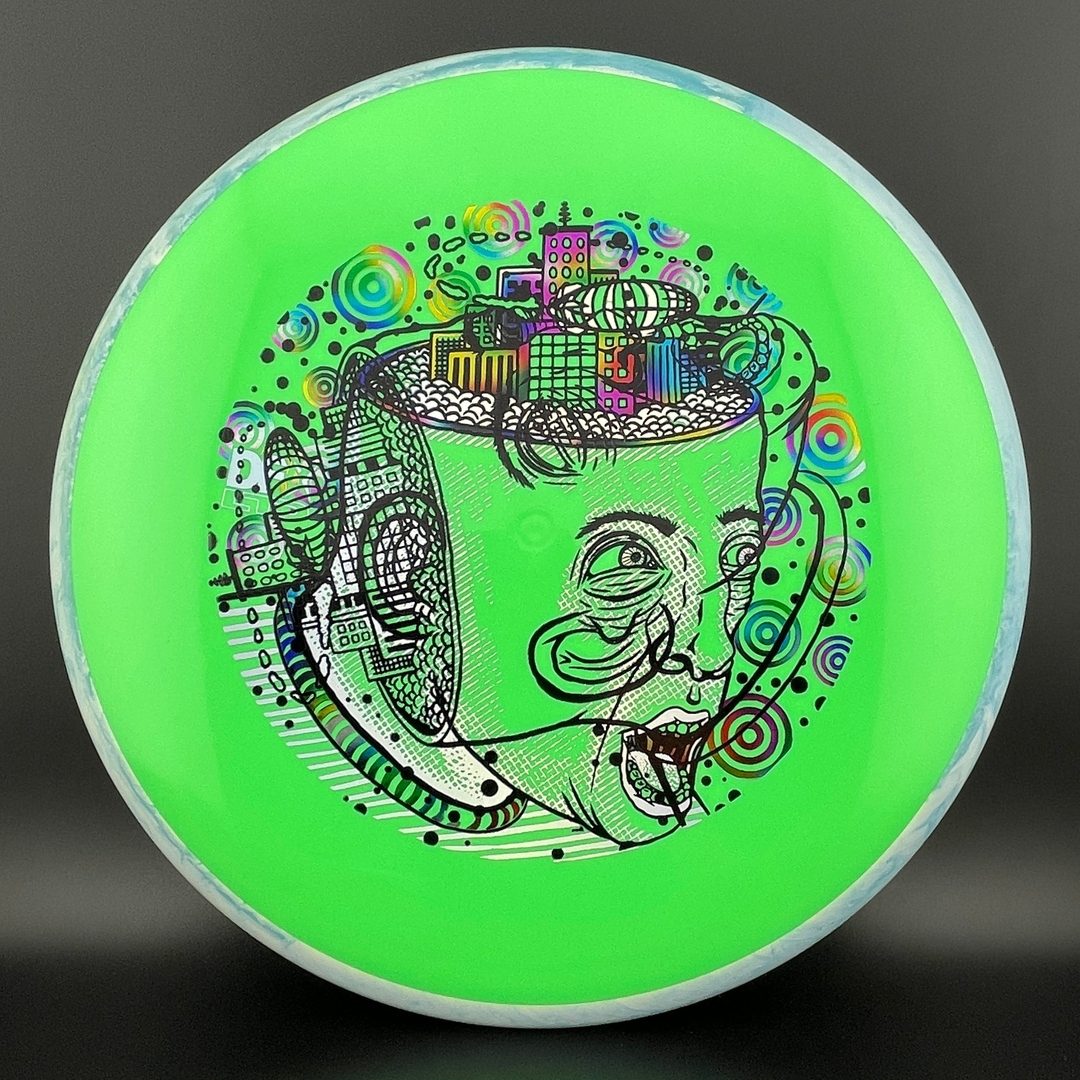 Neutron Hex - "Mentalopolis" Double Stamp DFX LTD Axiom