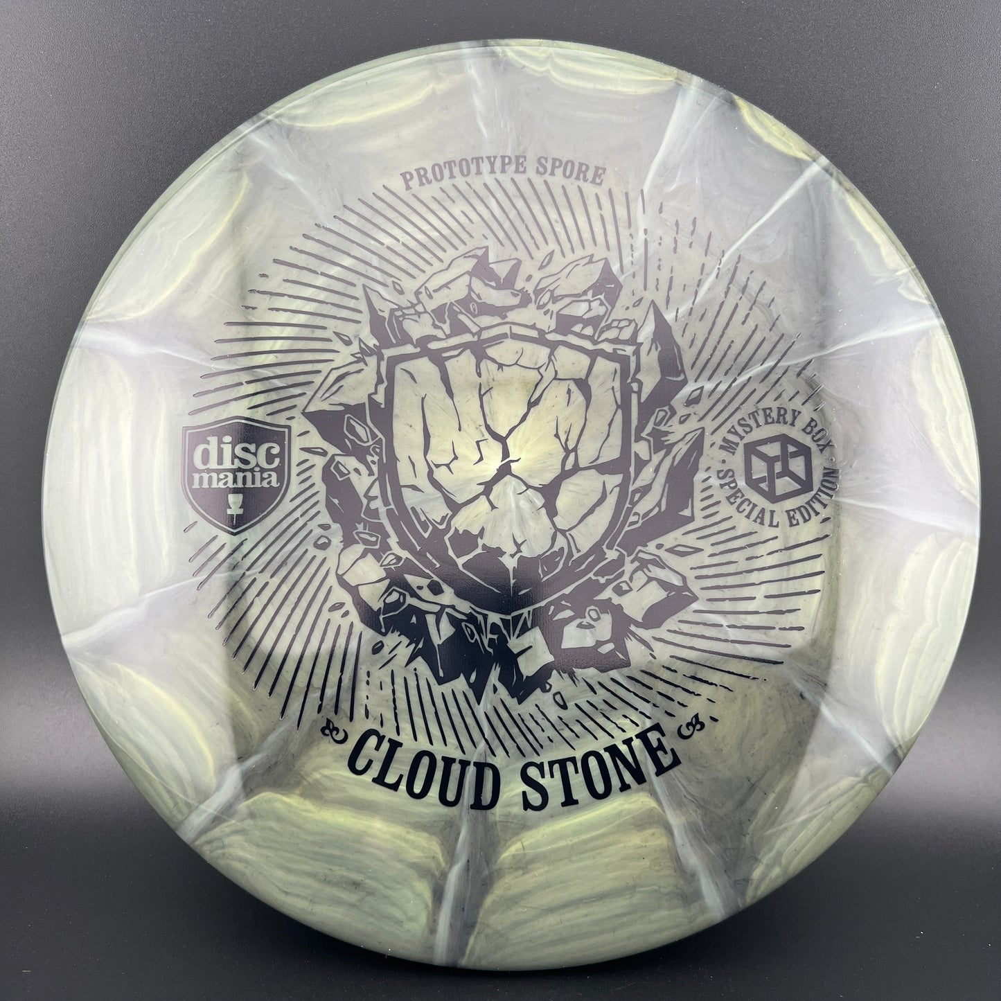 Lux Vapor Spore Prototype - "Cloud Stone" First Run MB 23 Discmania