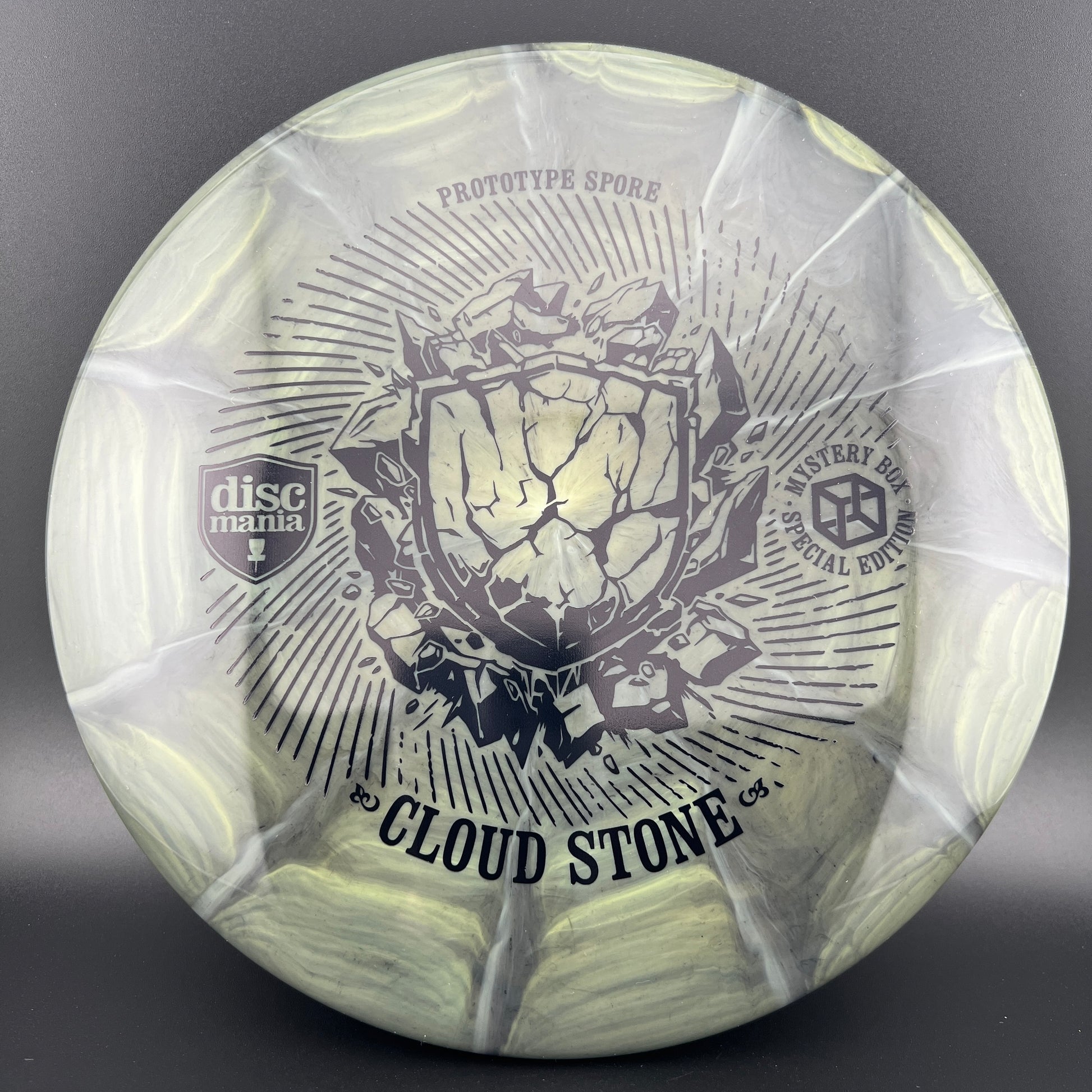 Lux Vapor Spore Prototype - "Cloud Stone" First Run MB 23 Discmania