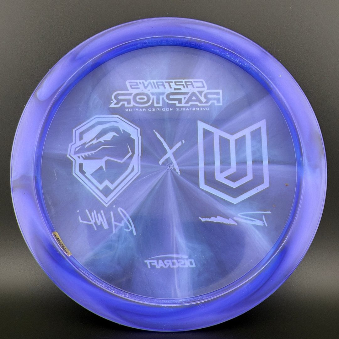 Z Swirl Captain's Raptor - Ulibarri x Wysocki Collab Edition Discraft