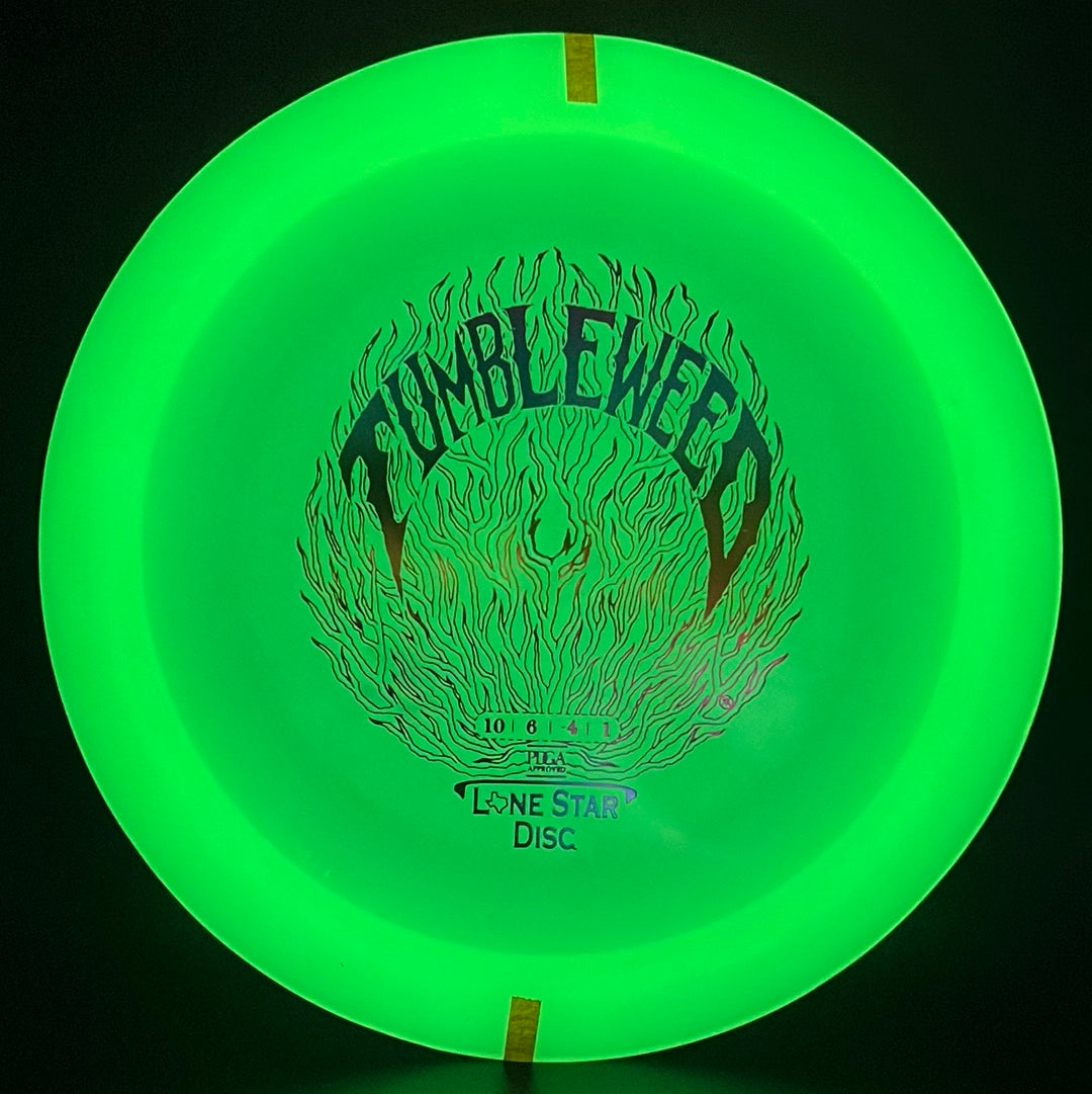 Bravo Glow Tumbleweed - Understable Driver Lone Star Discs