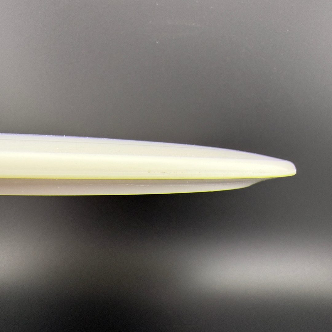 White ESP Raptor - Bottom Stamp Dyer's Delight Discraft