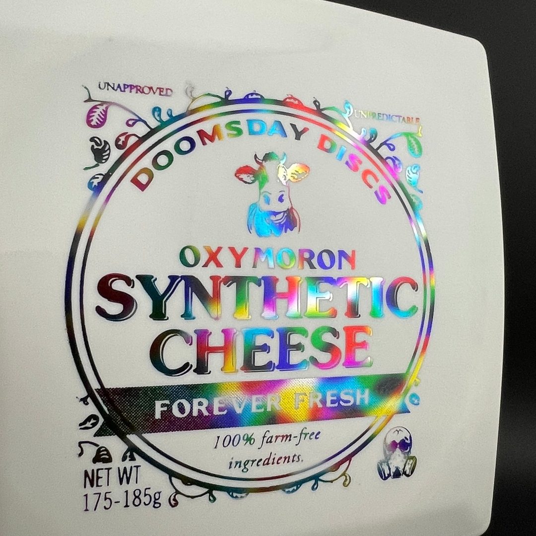 Survival Oxymoron - Synthetic Cheese *Square Novelty Disc Doomsday Discs