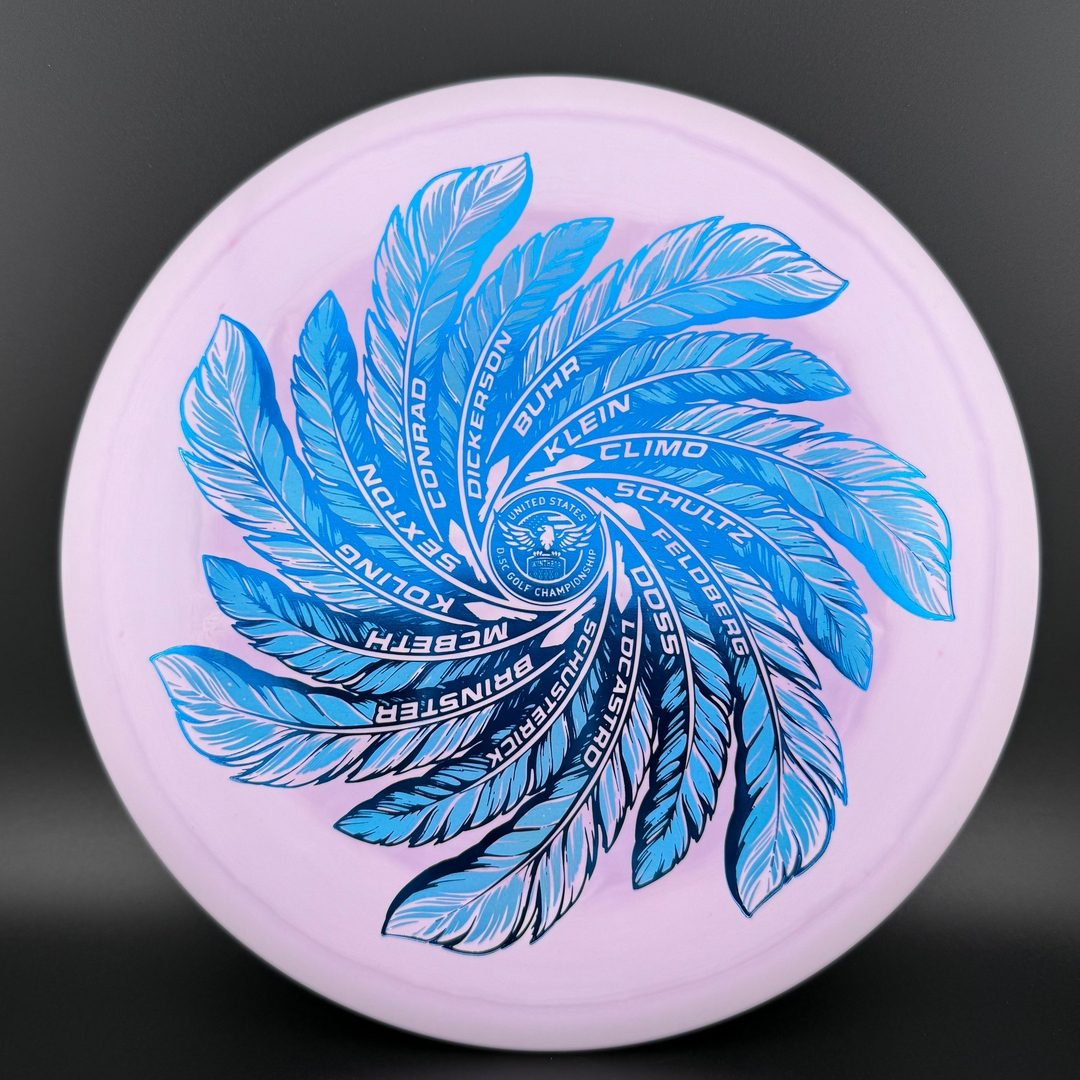 ESP Swirl Buzzz - Pantheon Plume by Marm O Set - USDGC Discraft