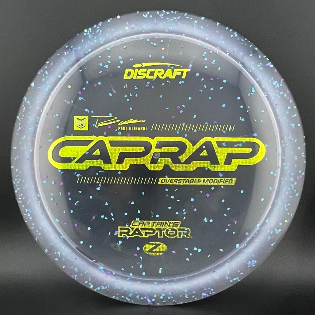 Confetti Z Captain's Raptor - Paul Ulibarri 2026 Discraft
