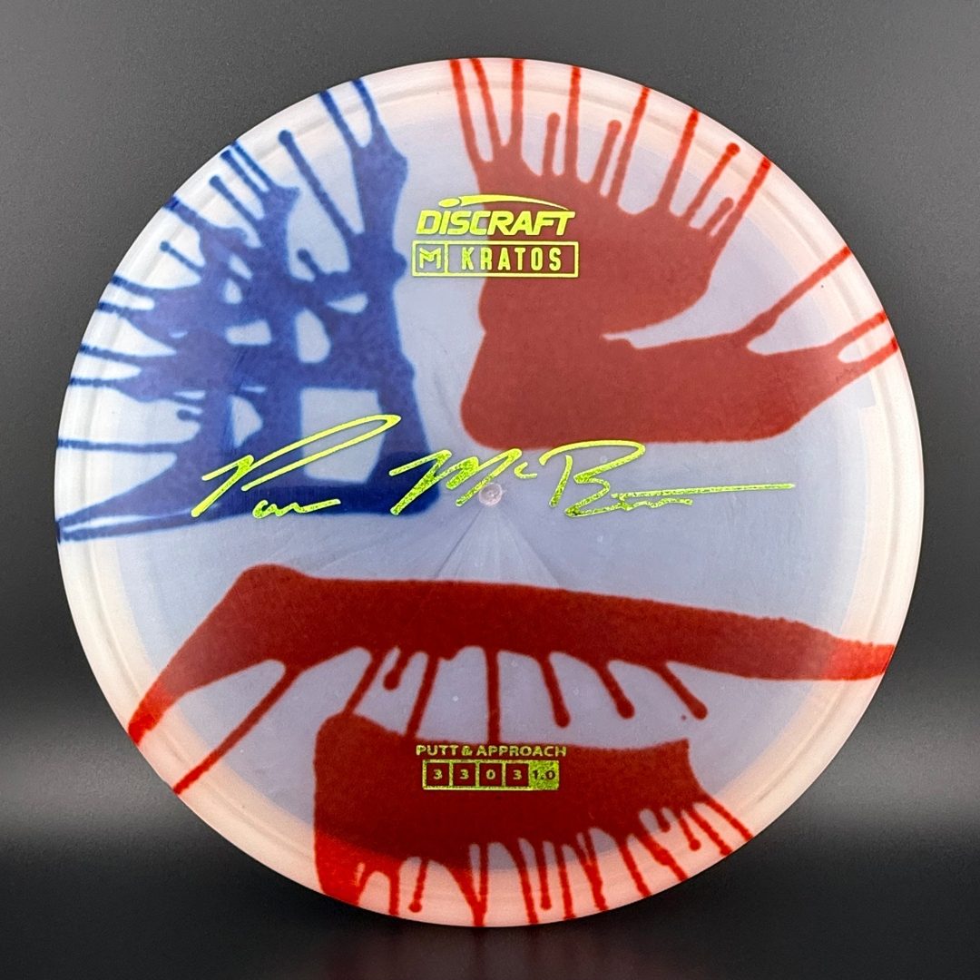 Fly Dye Z Kratos - Paul McBeth Discraft
