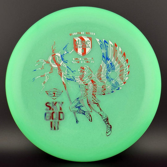 Color Glow C-Line P2 - Sky God 3 Lime *Colten Stash* Discmania