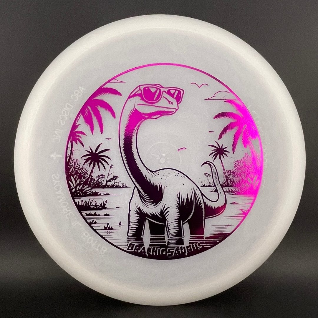 Glow Egg Shell Brachiosaurus - Special Edition Dino Discs