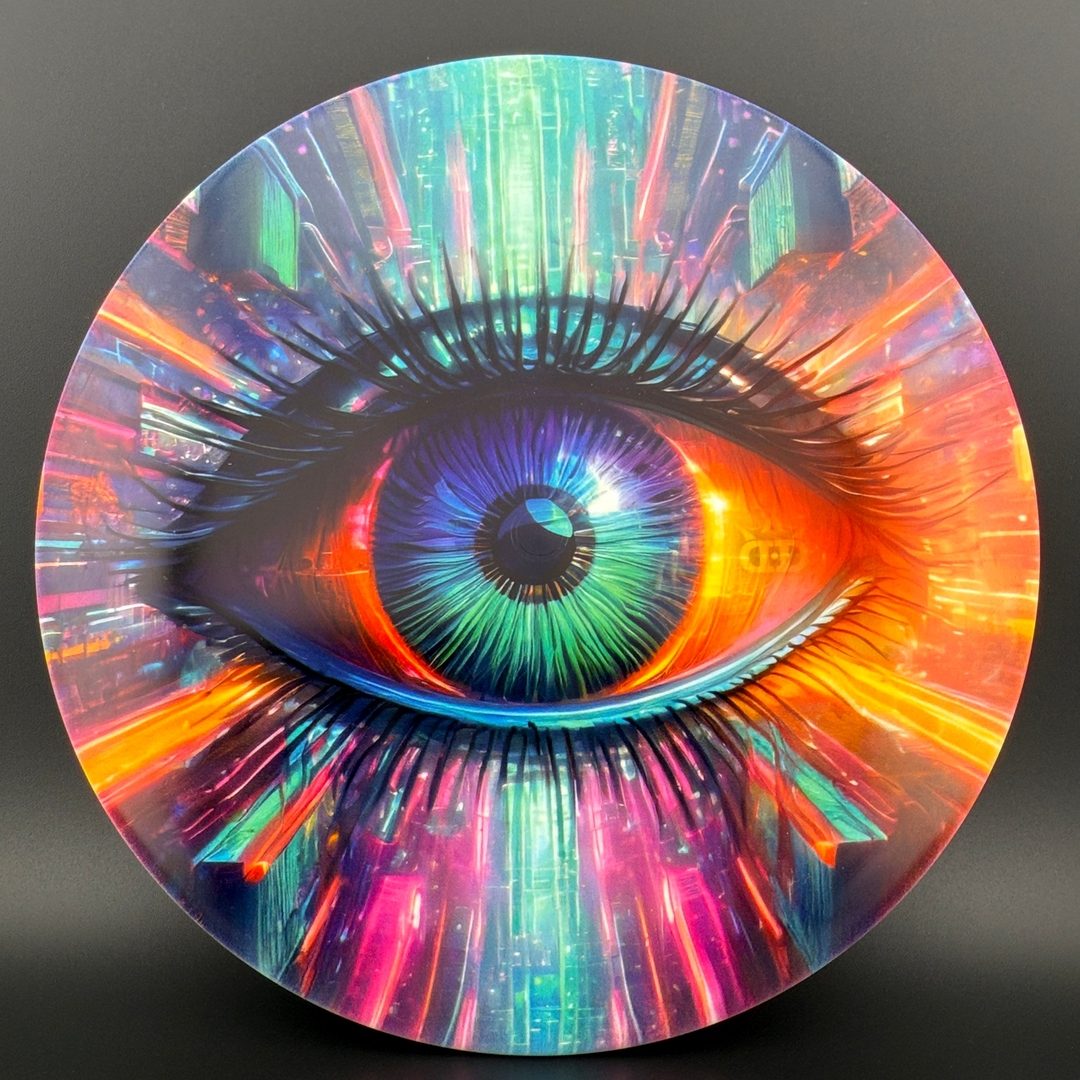 Fuzion Justice - DyeMax - All Seeing Eye Future Dynamic Discs