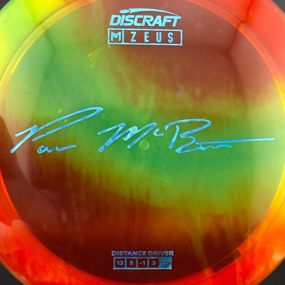 Fly Dye Z Zeus - Paul McBeth Discraft