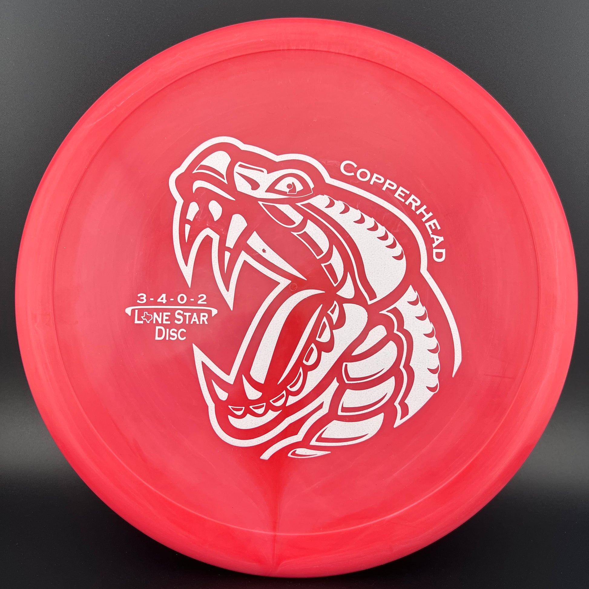 Alpha Copperhead - Artist Series Snake Head Lone Star Discs