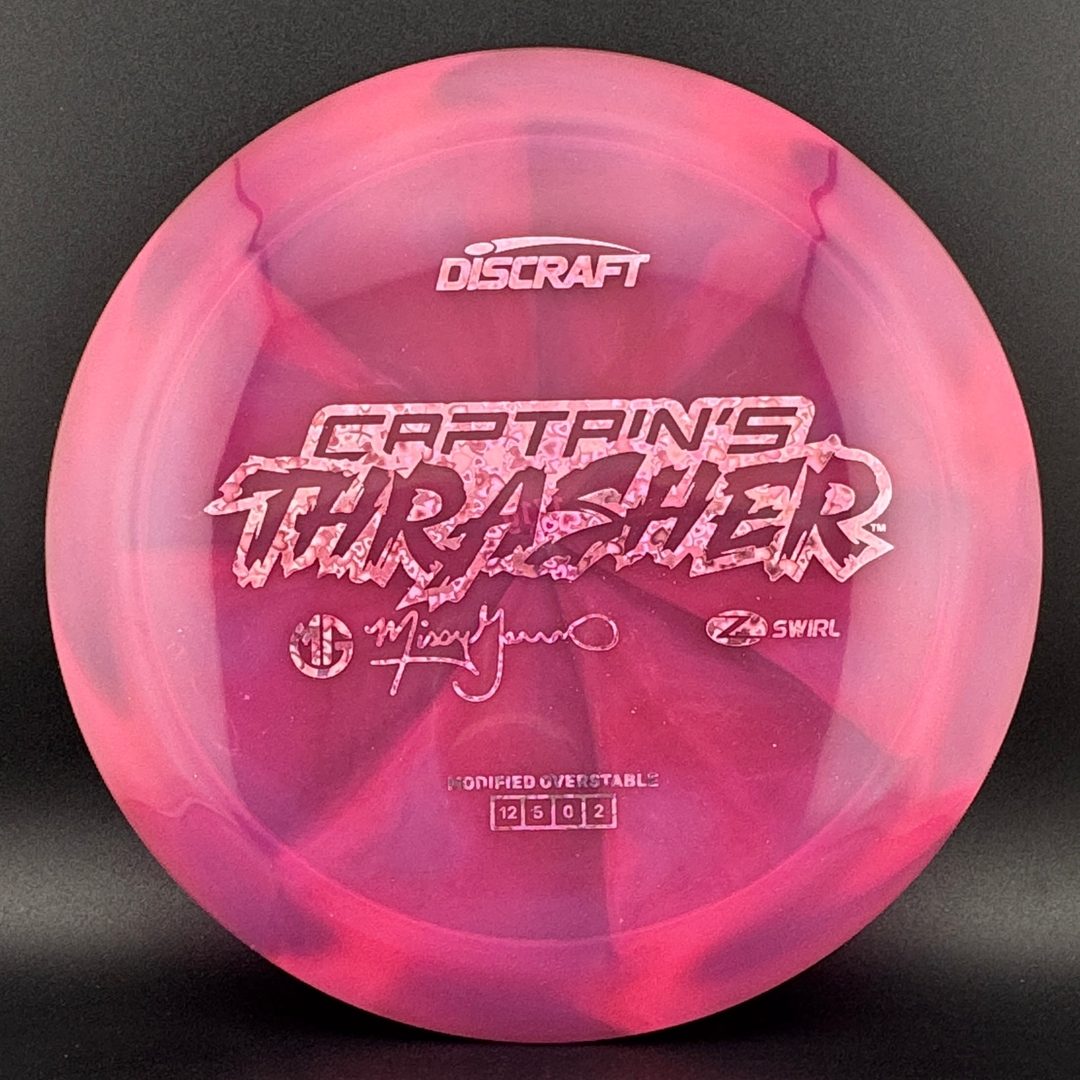 Swirly Z Captain's Thrasher - Missy Gannon 2026 Discraft
