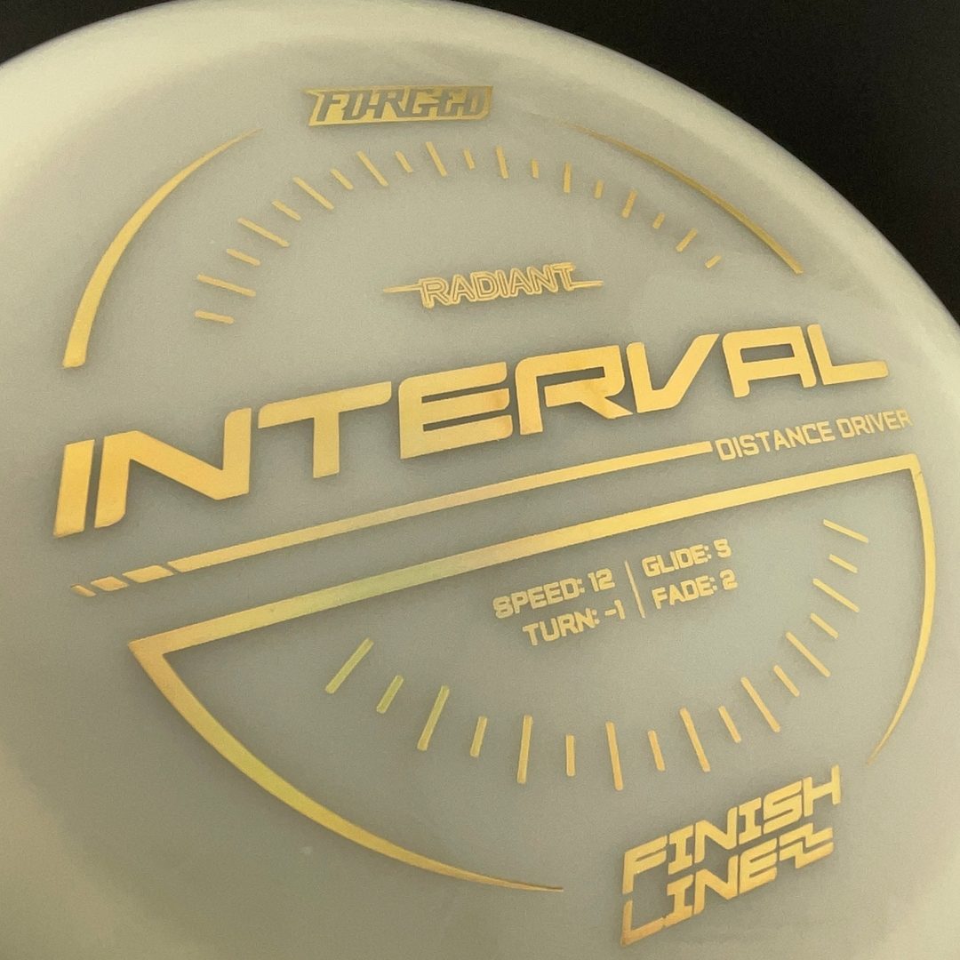 Forged Radiant Interval - First Run *Gibson Stash Used* Finish Line