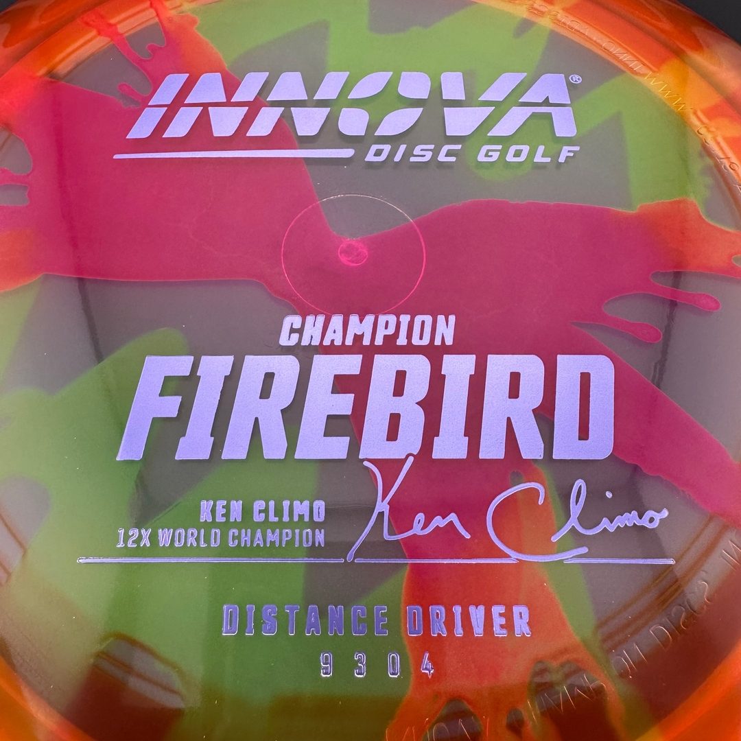 I-Dye Champion Firebird - Ken Climo 12x World Champ Innova