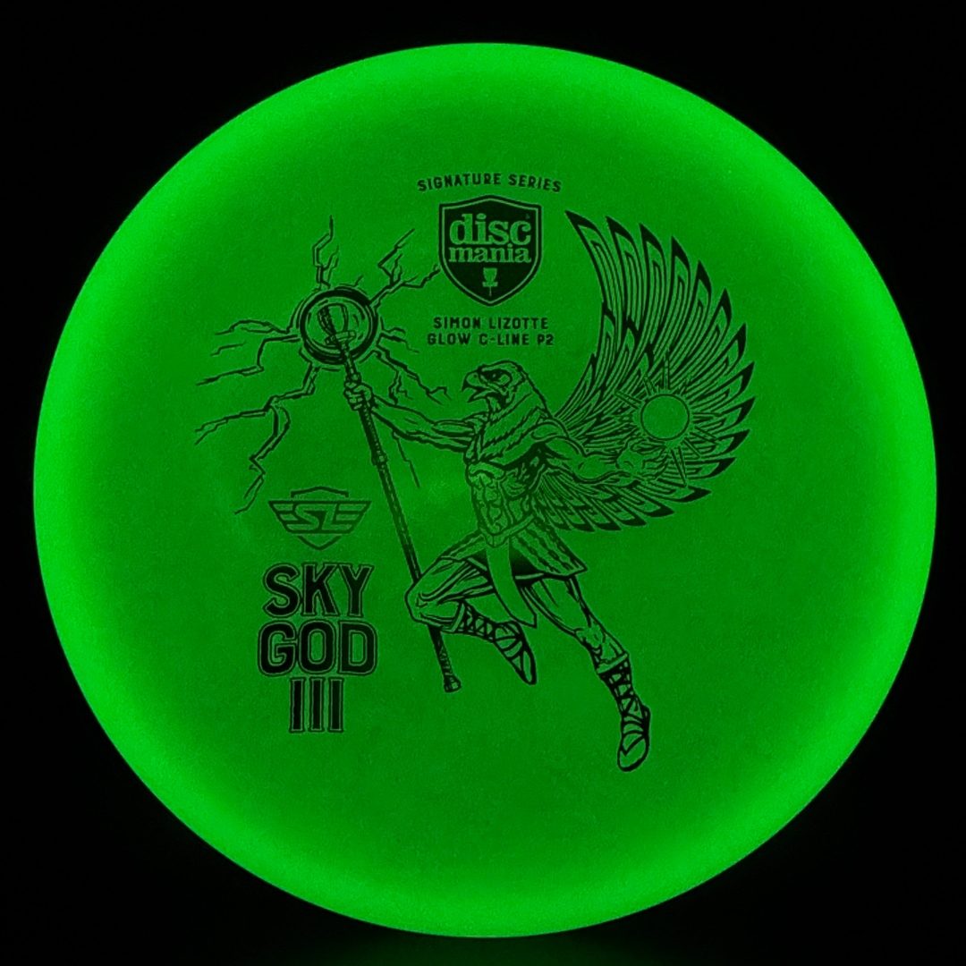 Color Glow C-Line P2 - Sky God III - Turquoise SG3 Simon Sig Series Discmania
