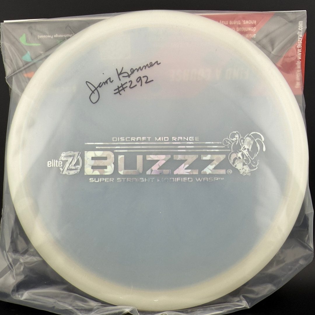 Elite Z Buzzz - Jim Kenner Autographed - Throwback Edition Discraft