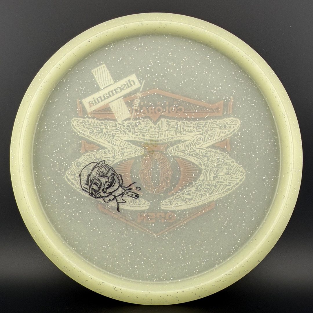 Metal Flake Glow C-Line MD3 IS2 - 303 Open Shield X-Out *Colten Stash* Discmania