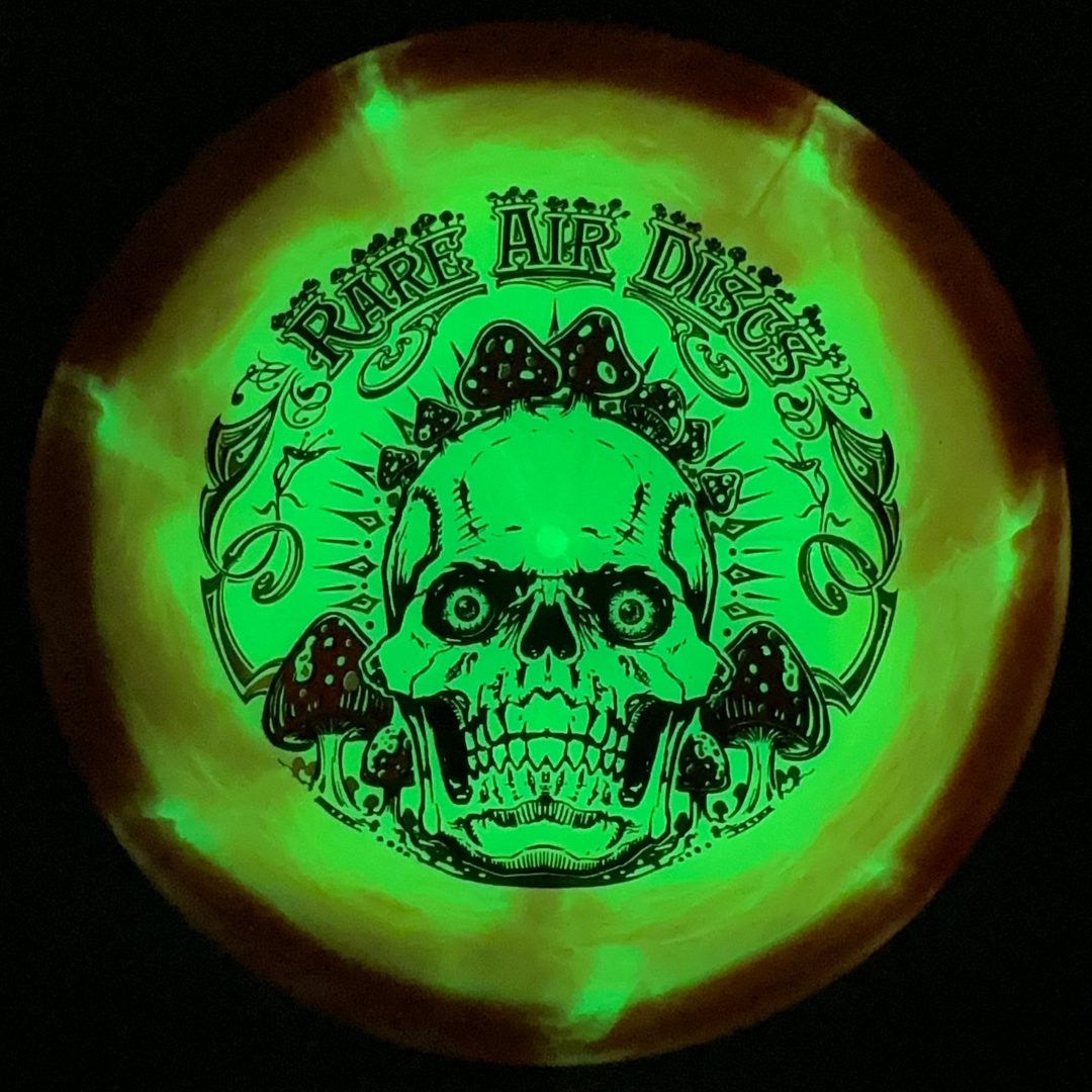 Glow Retina Chemtrail -Crushin' Amanitas by Manny Trujillo Doomsday Discs