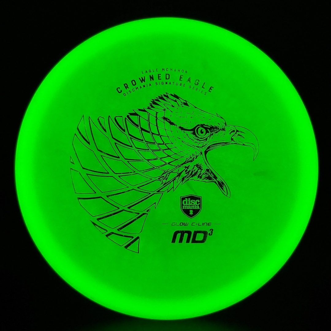 Color Glow C-Line MD3 *Used* - Crowned Eagle - Eagle McMahon Sig Series Discmania