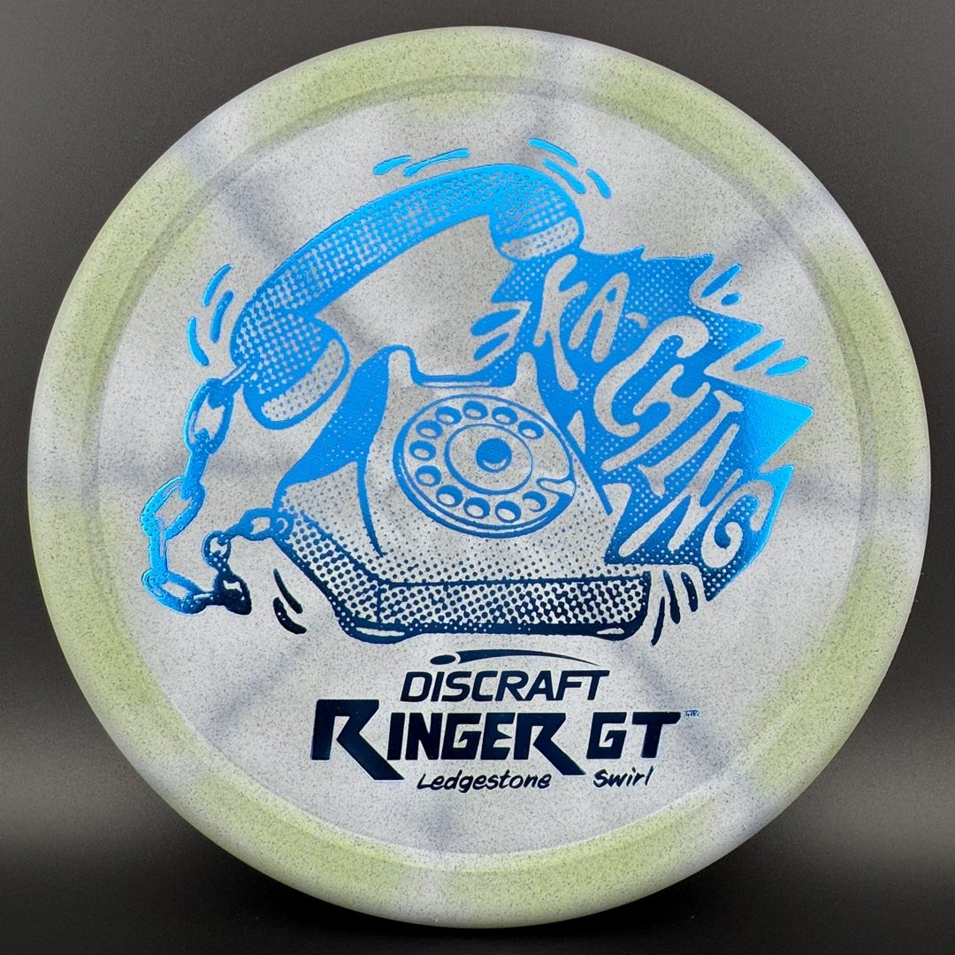 Rubber Blend Swirl Ringer GT - Ledgestone - Ka-Ching Discraft