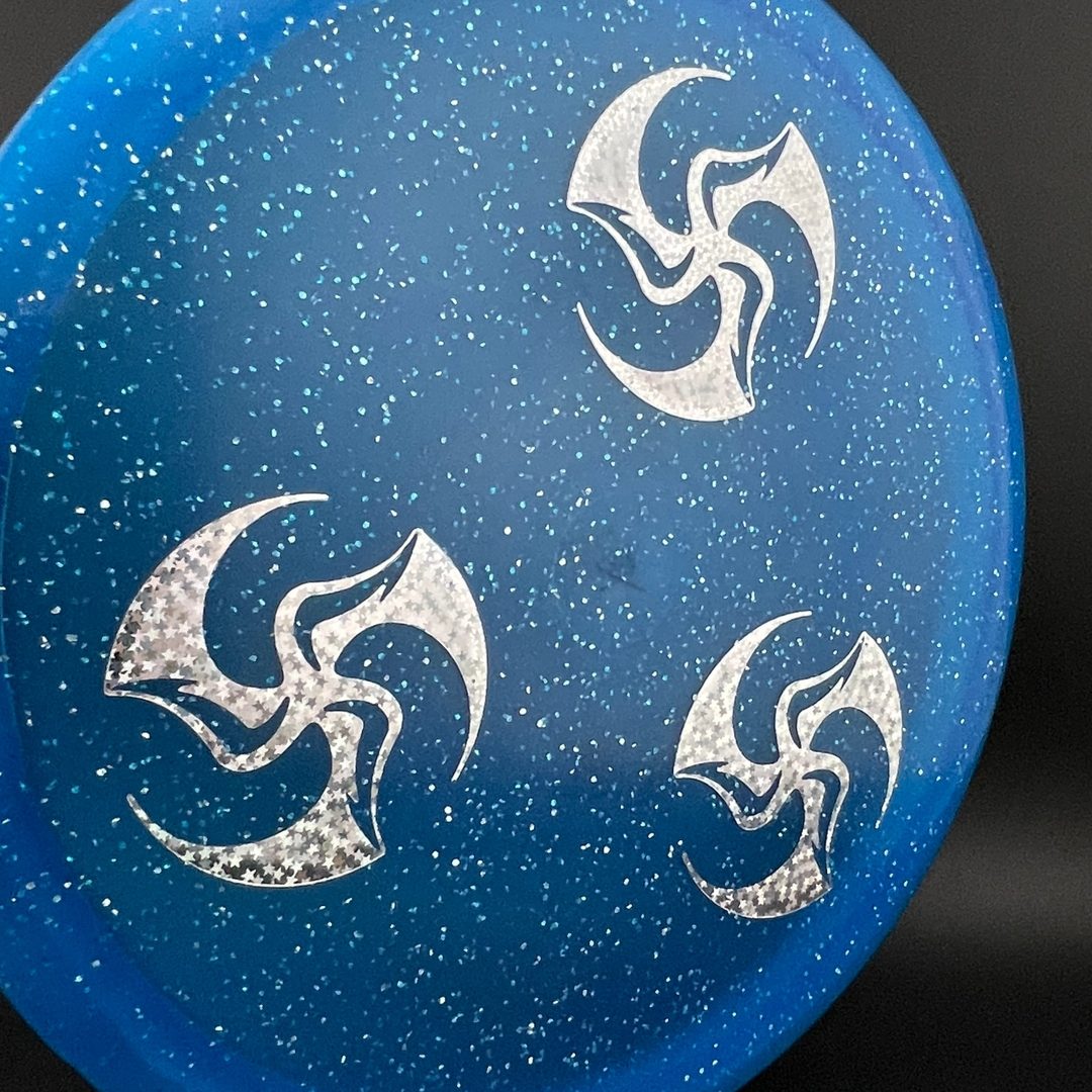 Metal Flake C-Line MD4 - X-Out - Three Mini Huk Lab Stamps - Innova Made *Warehouse Stash* Discmania