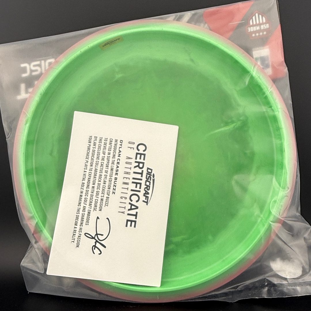 Swirl ESP Buzzz - Autographed 2024 Dylan Cease Discraft