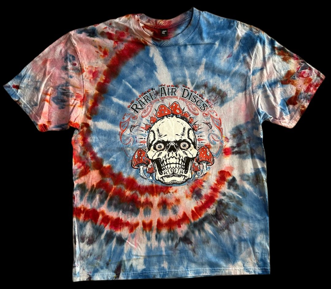 Crushin' Amanitas Tie-Dye Shirt - Produced by Thunder Shout Rare Air Discs