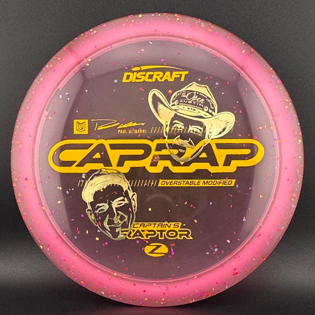 Confetti Z Captain's Raptor - Victory Edition Paul Ulibarri 2026 Discraft