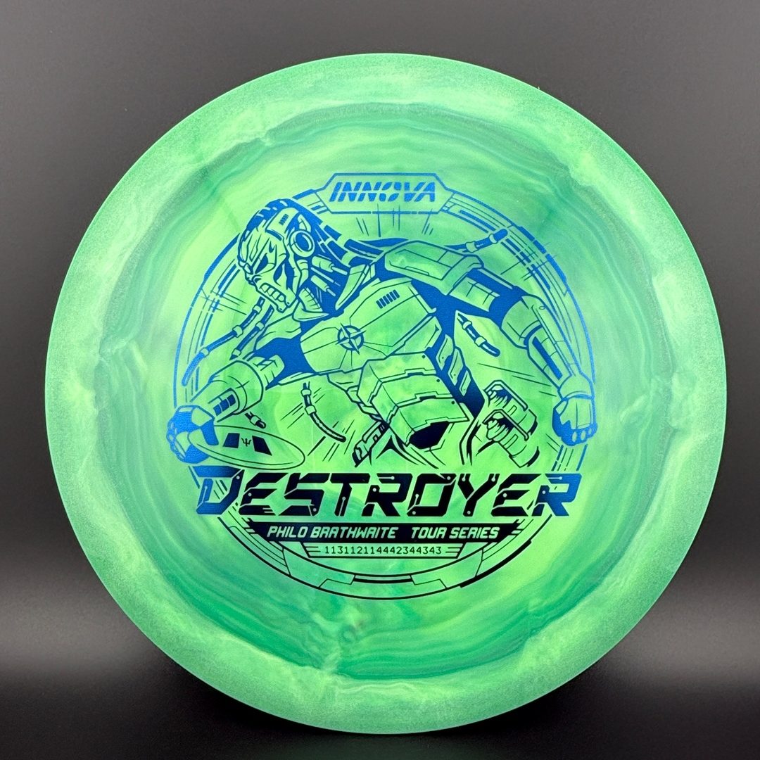 Swirly Star Destroyer - Philo Brathwaite 2025 Tour Series Innova