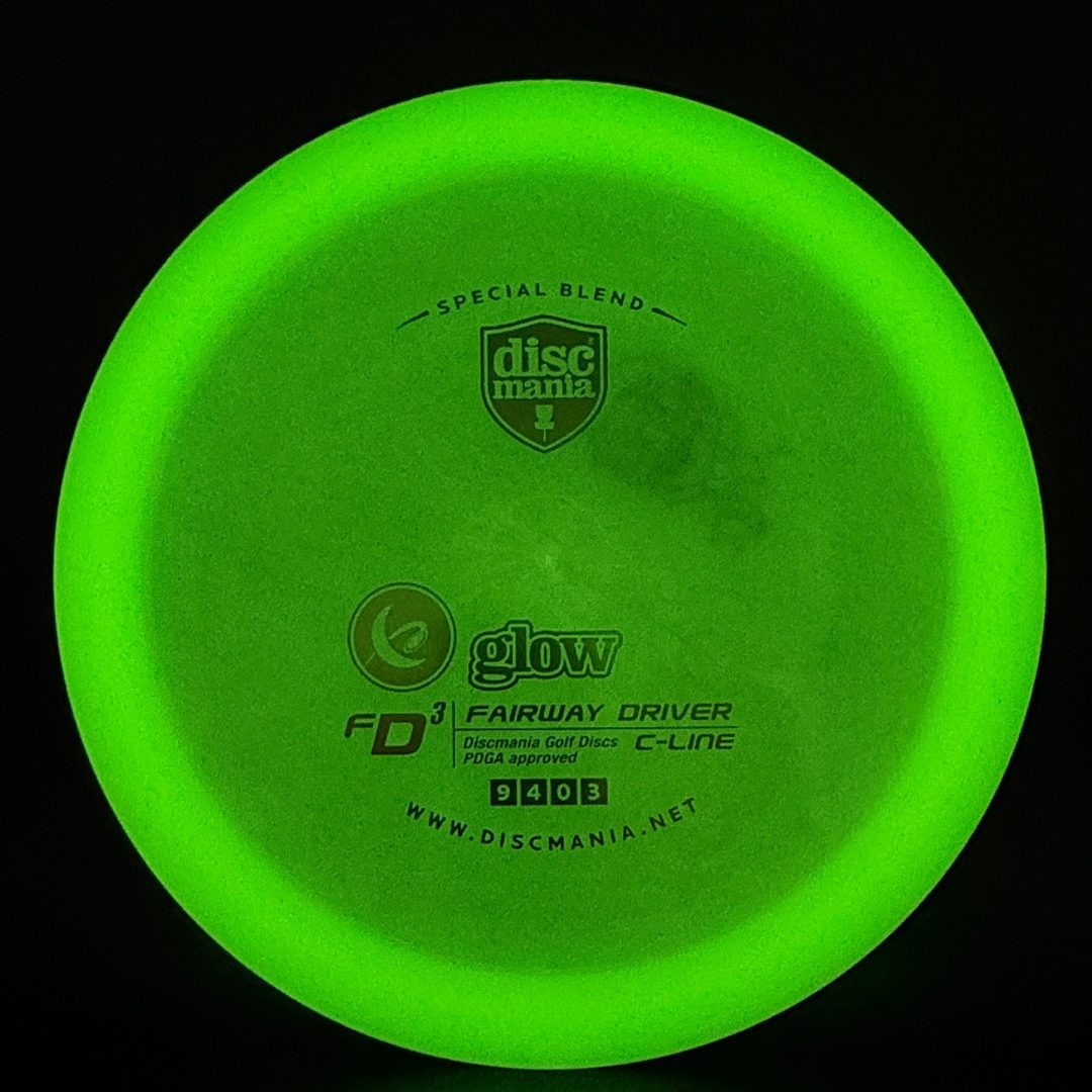 Glow C-Line FD3 Penned - Innova Made *Colten Stash* Discmania