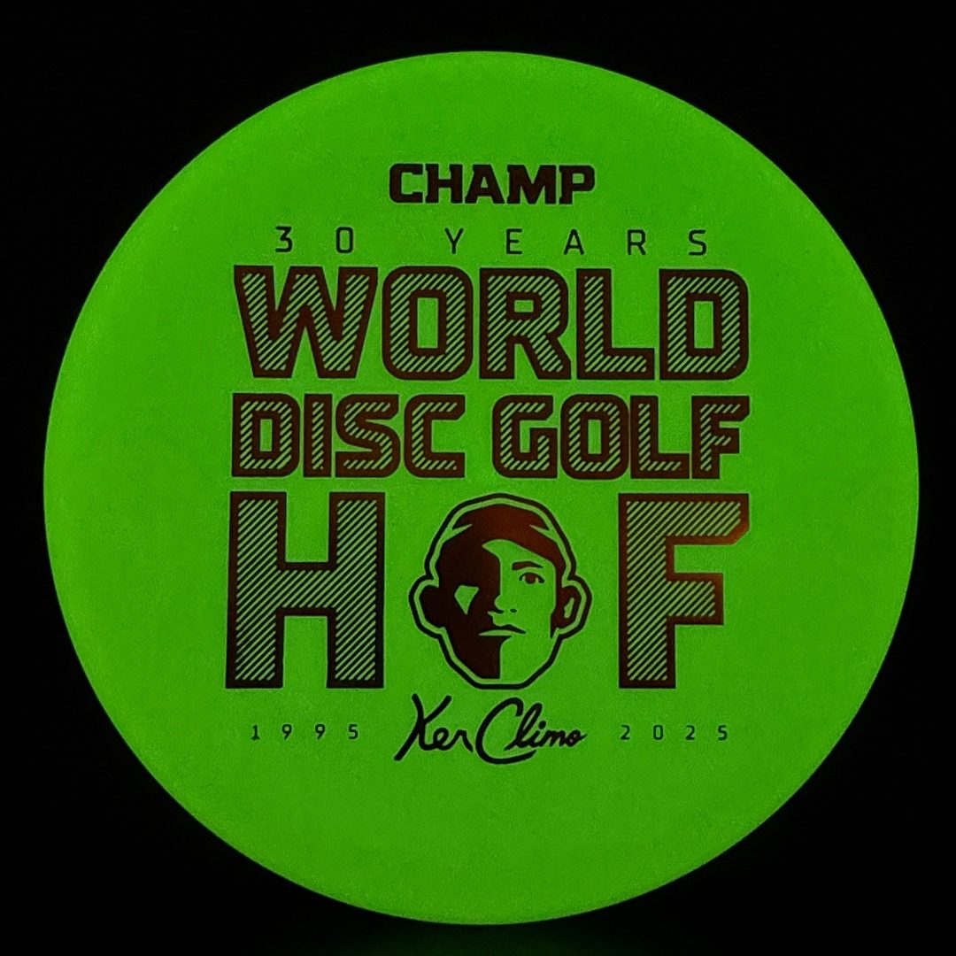 Glow Trophy Line Champ - Hall Of Fame Climo Disc Golf