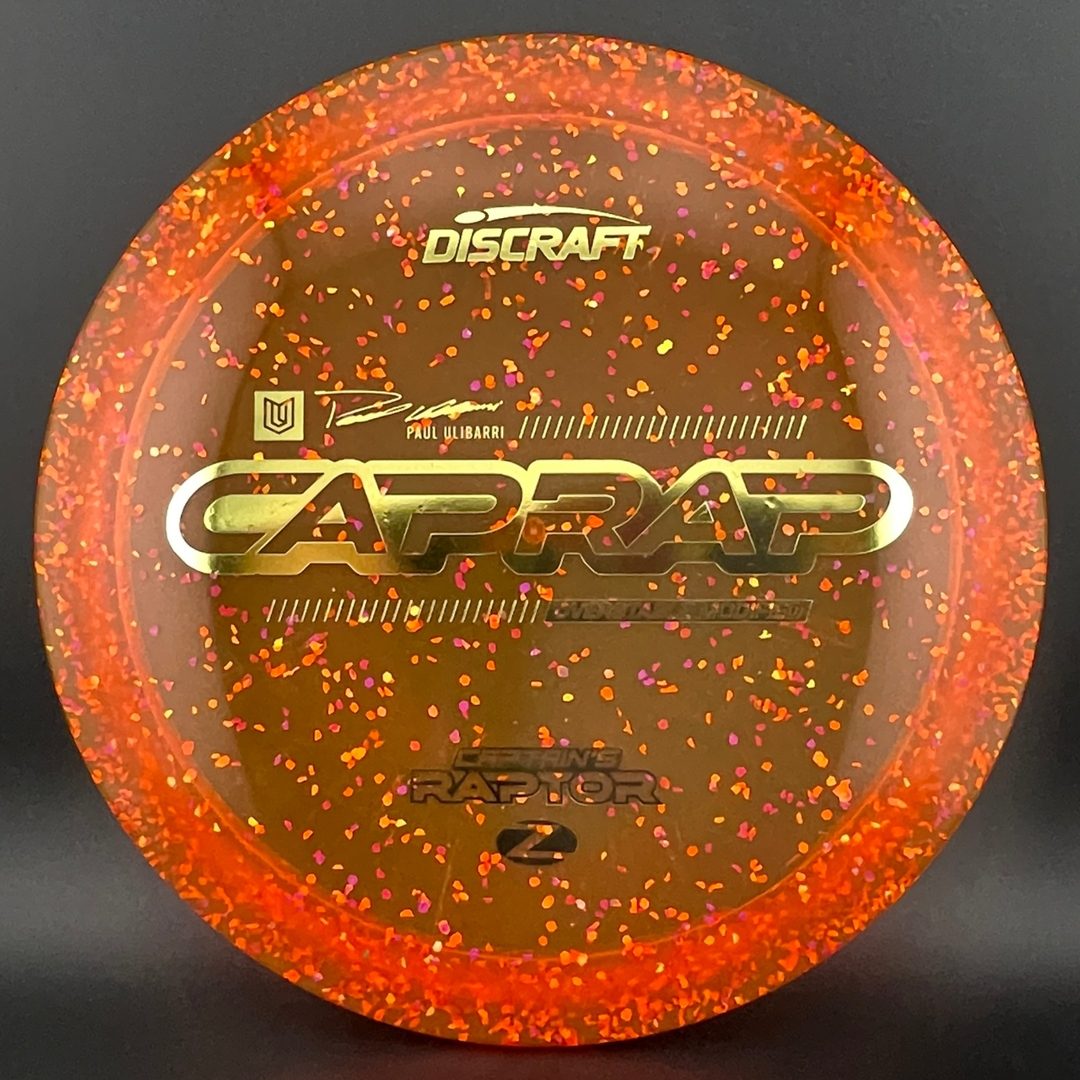 Confetti Z Captain's Raptor - Paul Ulibarri 2026 Discraft