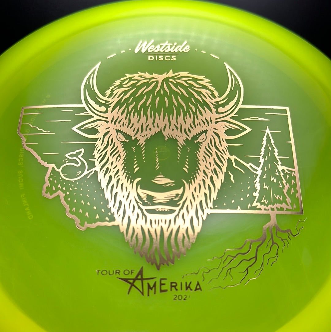 Westside Hybrid Tursas Tour of AmErika Tursas Stamp 2022