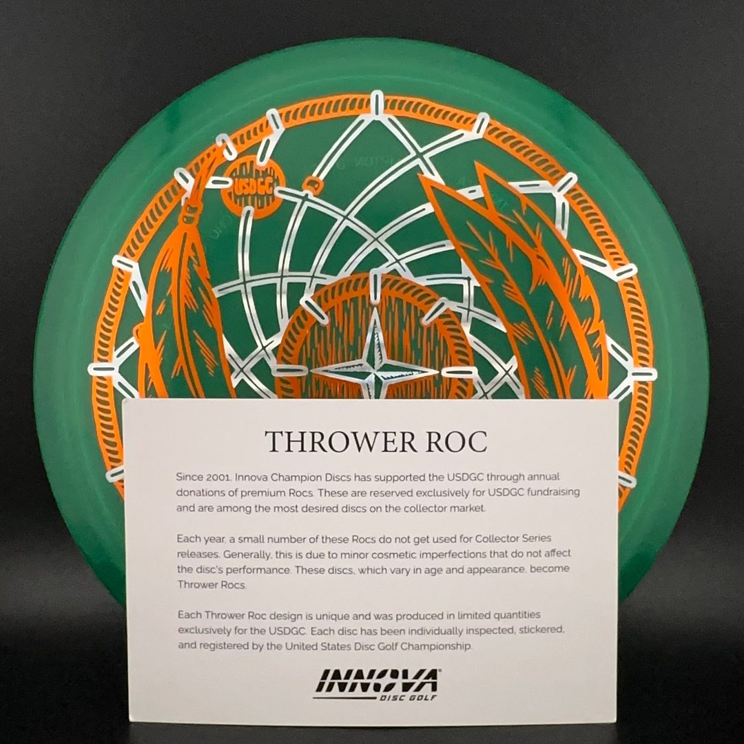 Champion Thrower Roc - "Dreamcatcher" 2024 USDGC Limited Edition Innova